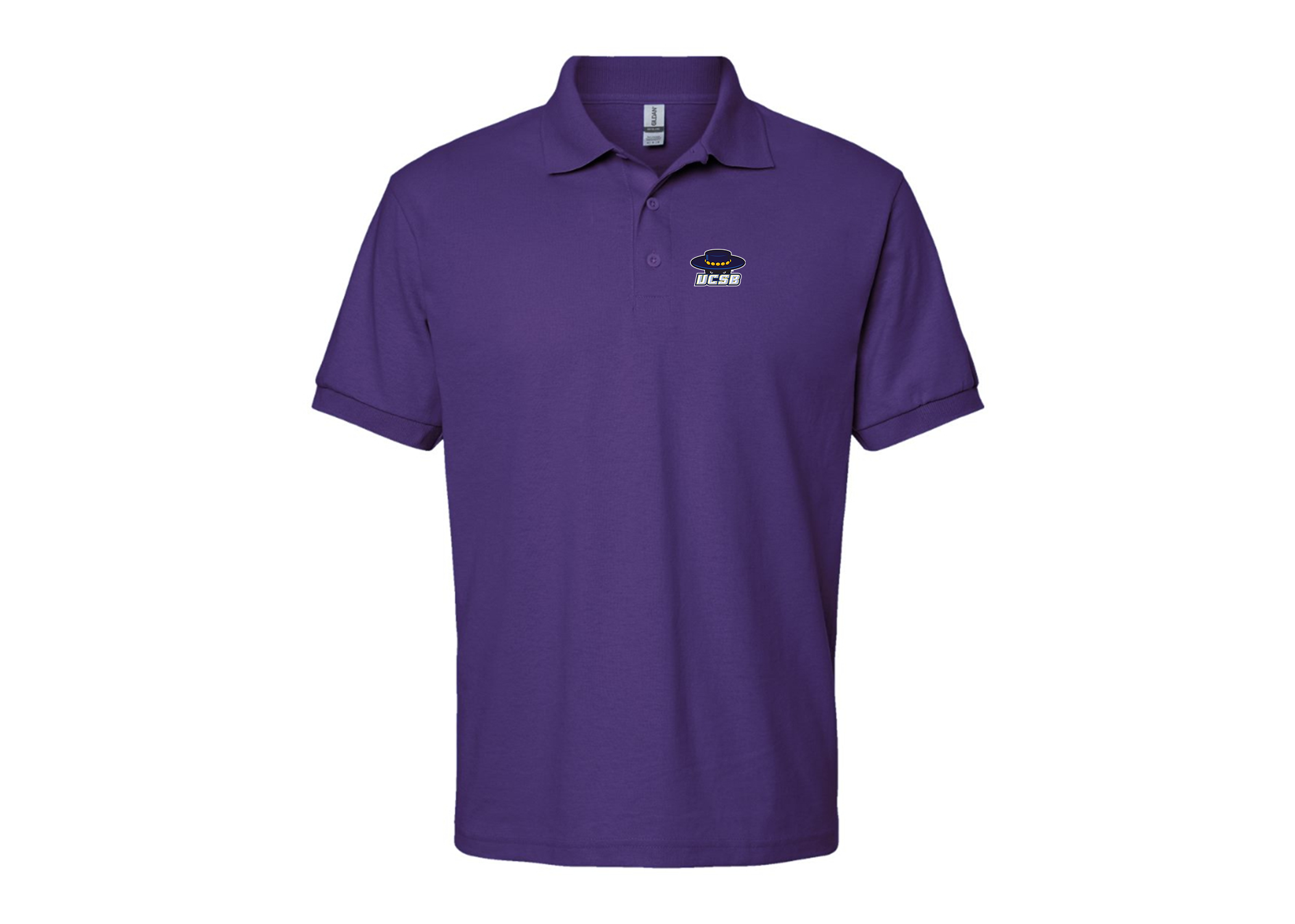 Men's UCSB Gauchos  Dry Blend Jersey Polo