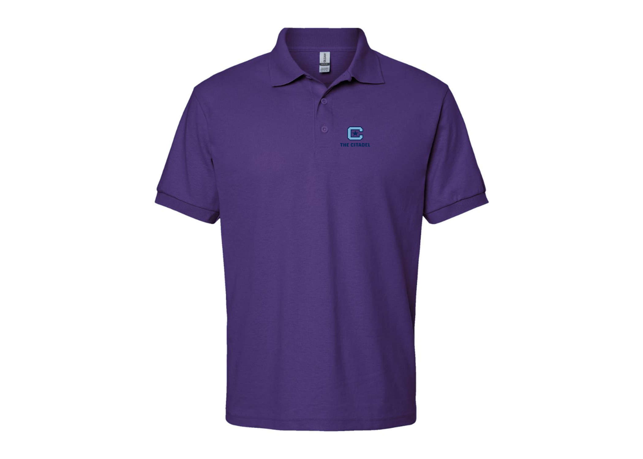 Men' The Citadel Bulldogs  Dry Blend Jersey Polo