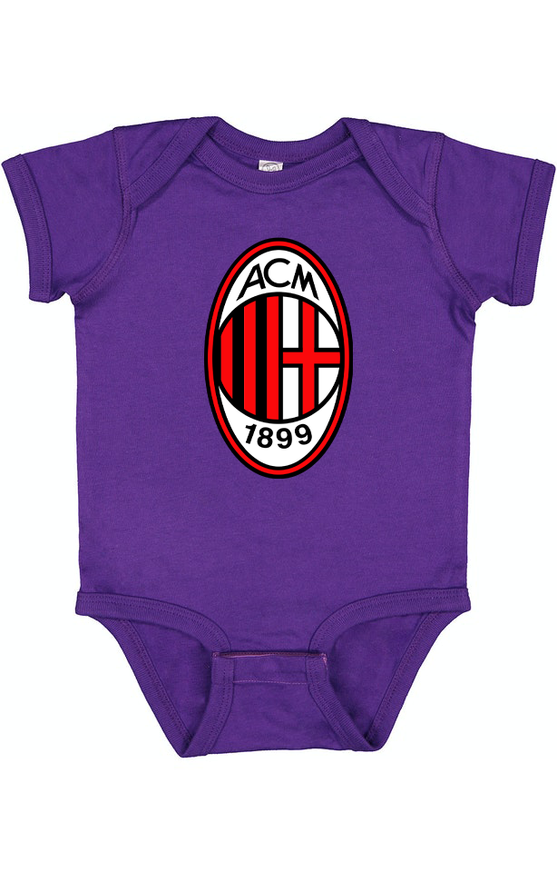 Baby AC Milan Soccer Romper Onesie