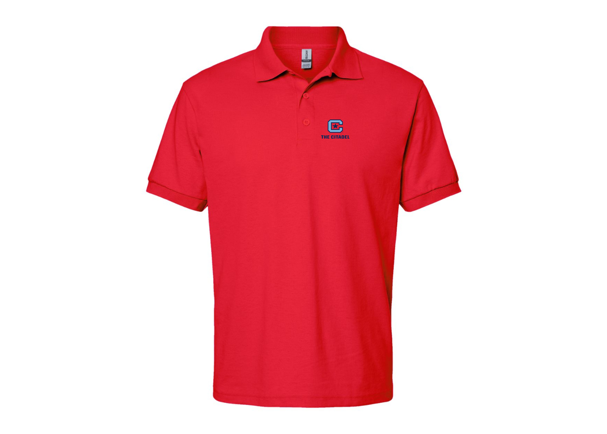 Men' The Citadel Bulldogs  Dry Blend Jersey Polo