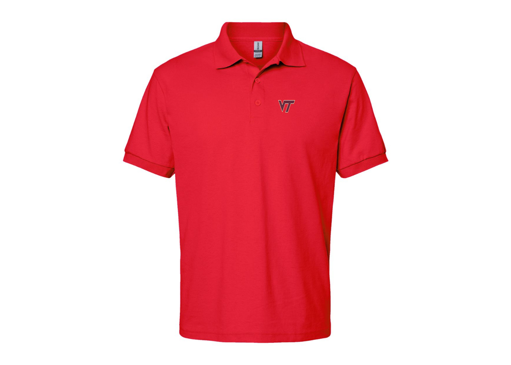 Men's Virginia Tech Hokies  Dry Blend Jersey Polo