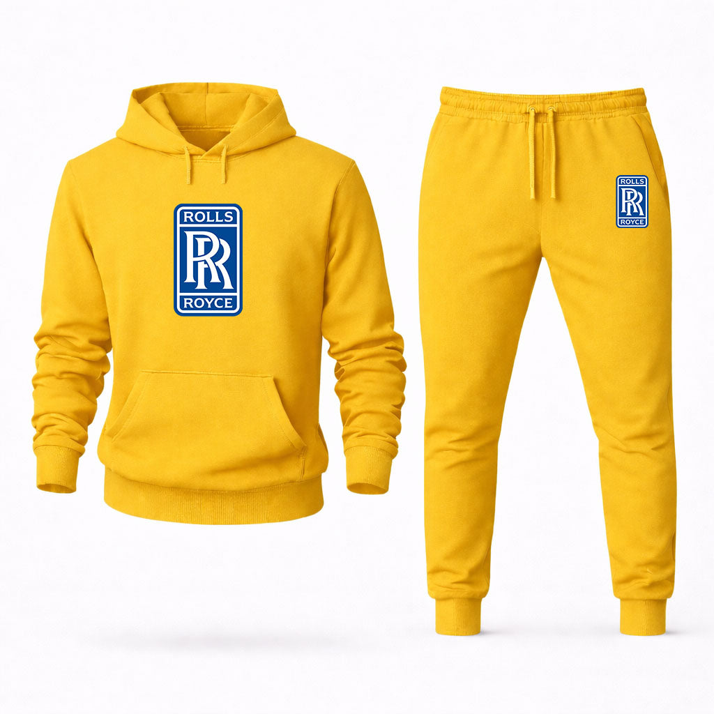 Men’s Rolls Royce Car Hoodie Joggers Set