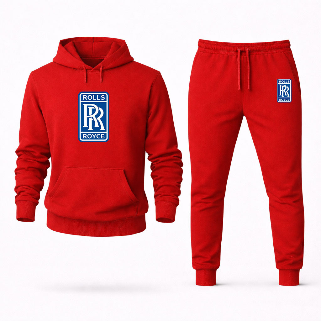 Men’s Rolls Royce Car Hoodie Joggers Set
