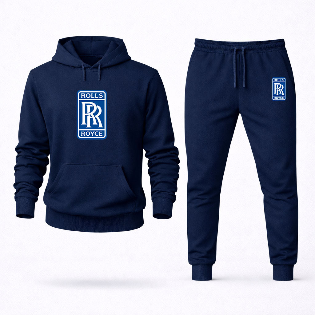 Men’s Rolls Royce Car Hoodie Joggers Set