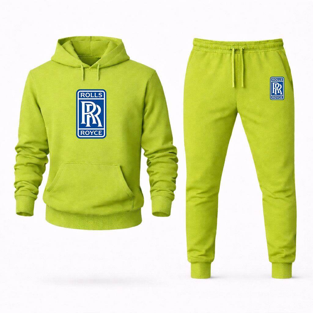 Men’s Rolls Royce Car Hoodie Joggers Set