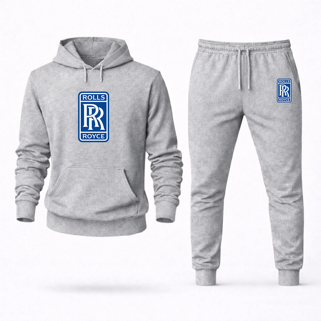 Men’s Rolls Royce Car Hoodie Joggers Set