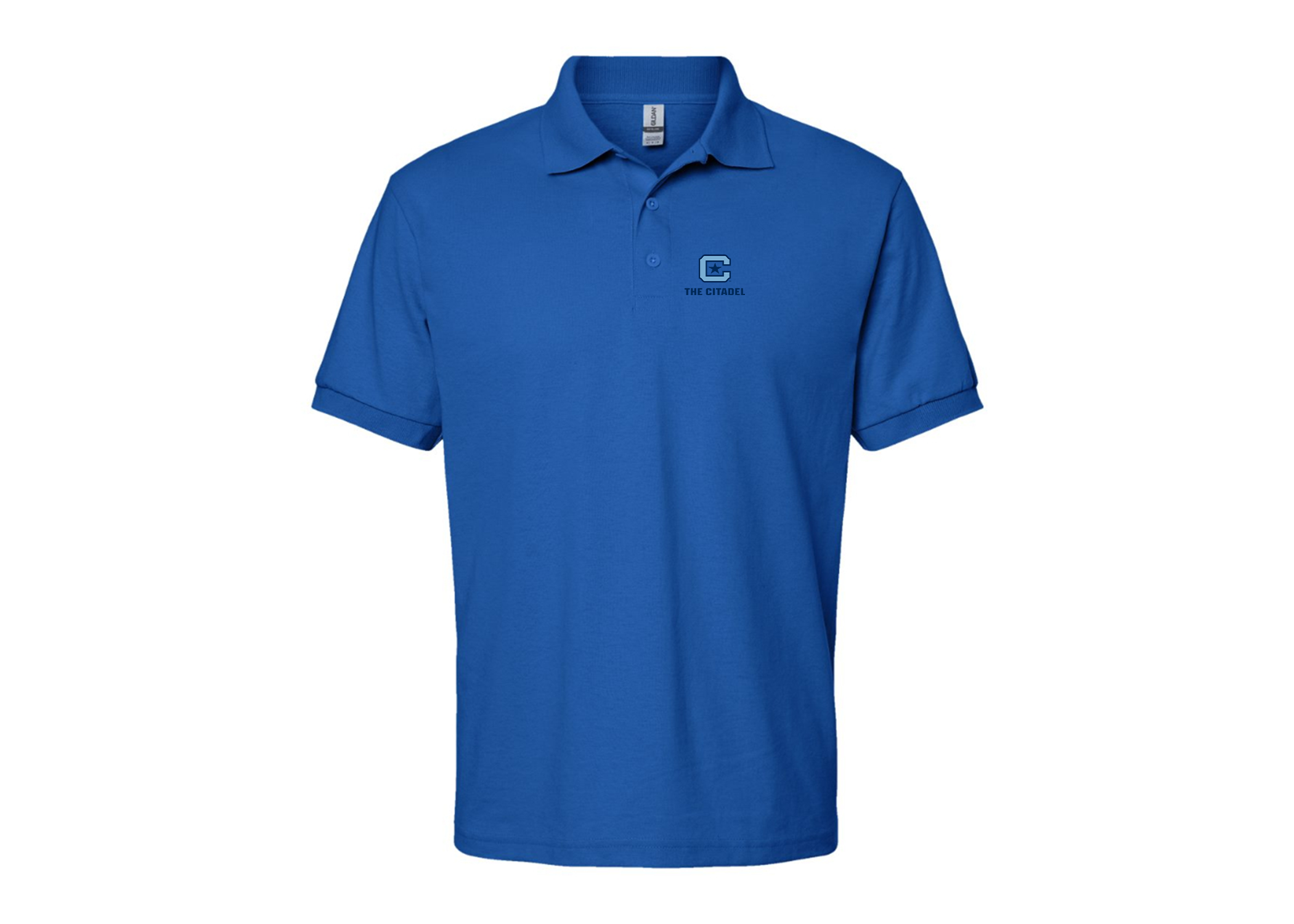 Men' The Citadel Bulldogs  Dry Blend Jersey Polo