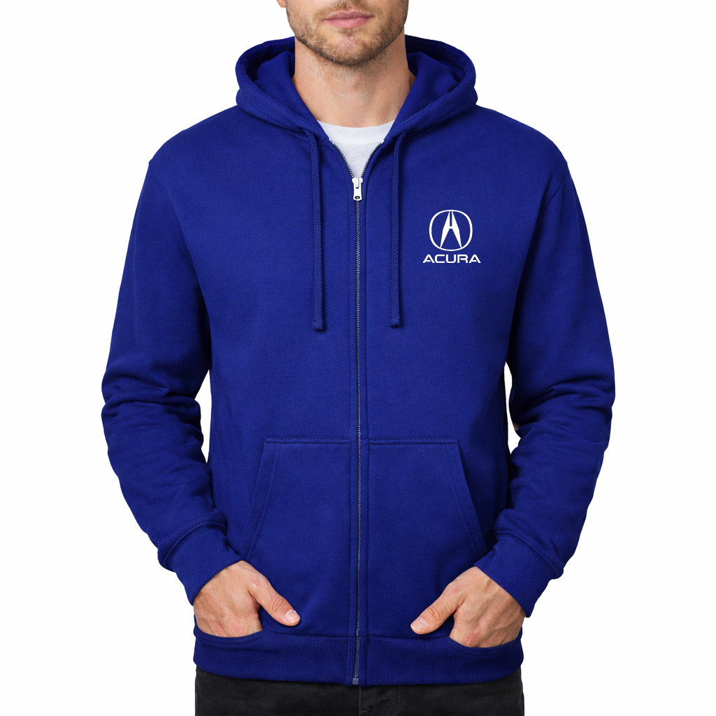 Men’s Acura Car Zipper Hoodie