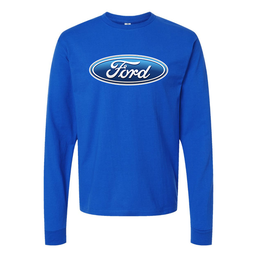 Men’s Ford Car Long Sleeve T-Shirt