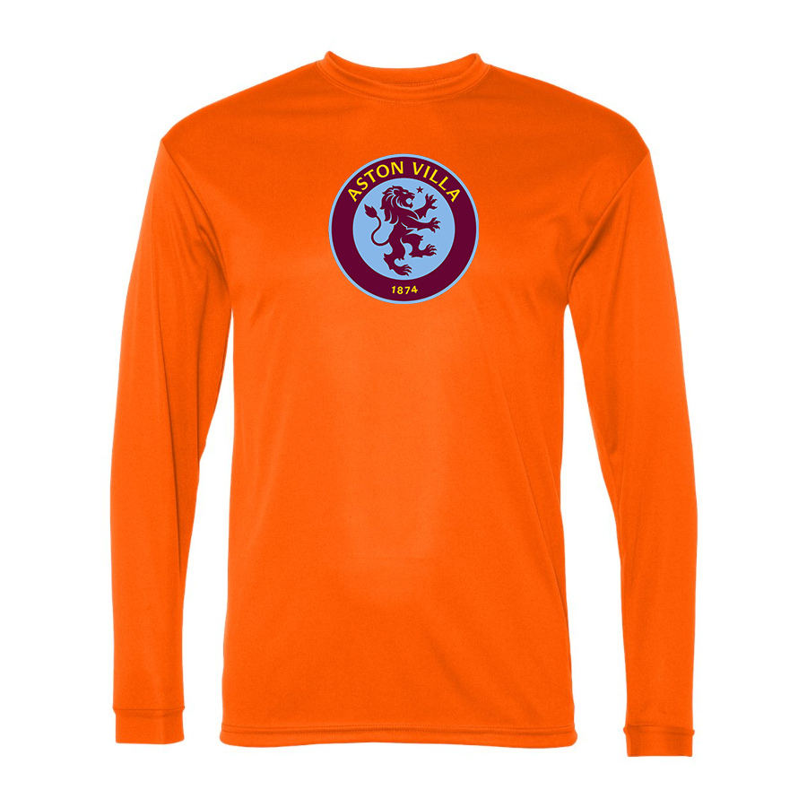 Men's Aston Villa - C2 Sport - Performance Long Sleeve T-Shirt - 5104