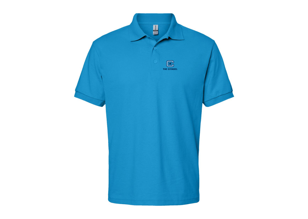 Men' The Citadel Bulldogs  Dry Blend Jersey Polo