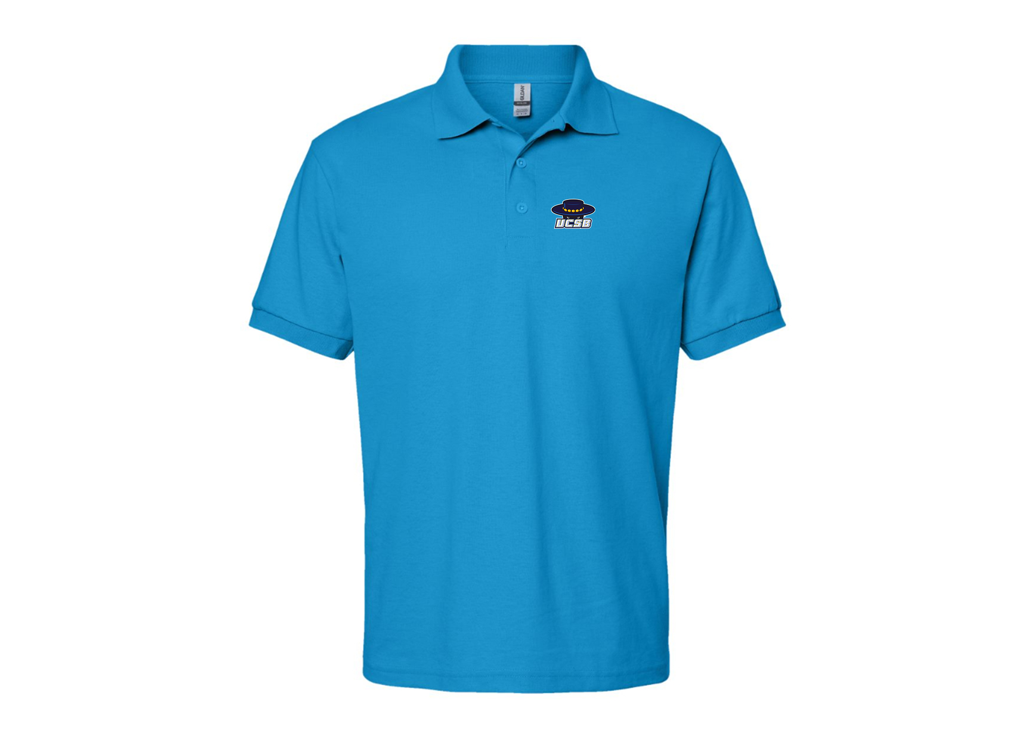 Men's UCSB Gauchos  Dry Blend Jersey Polo