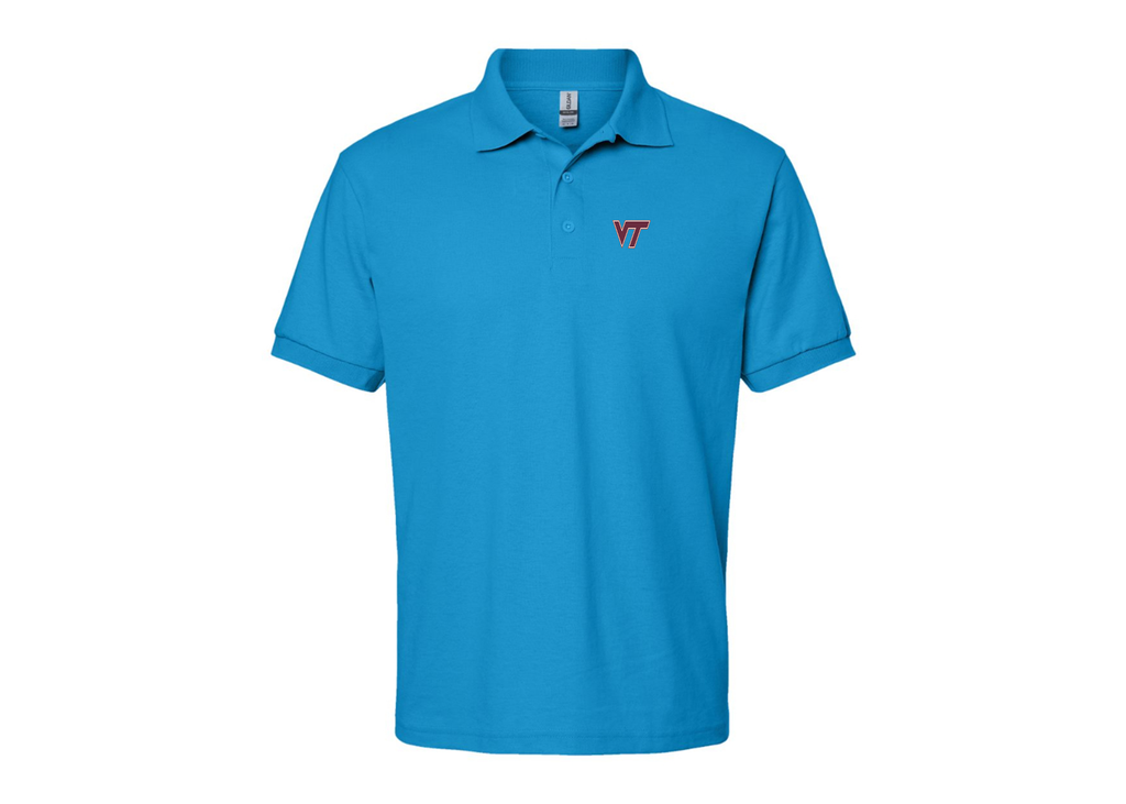 Men's Virginia Tech Hokies  Dry Blend Jersey Polo