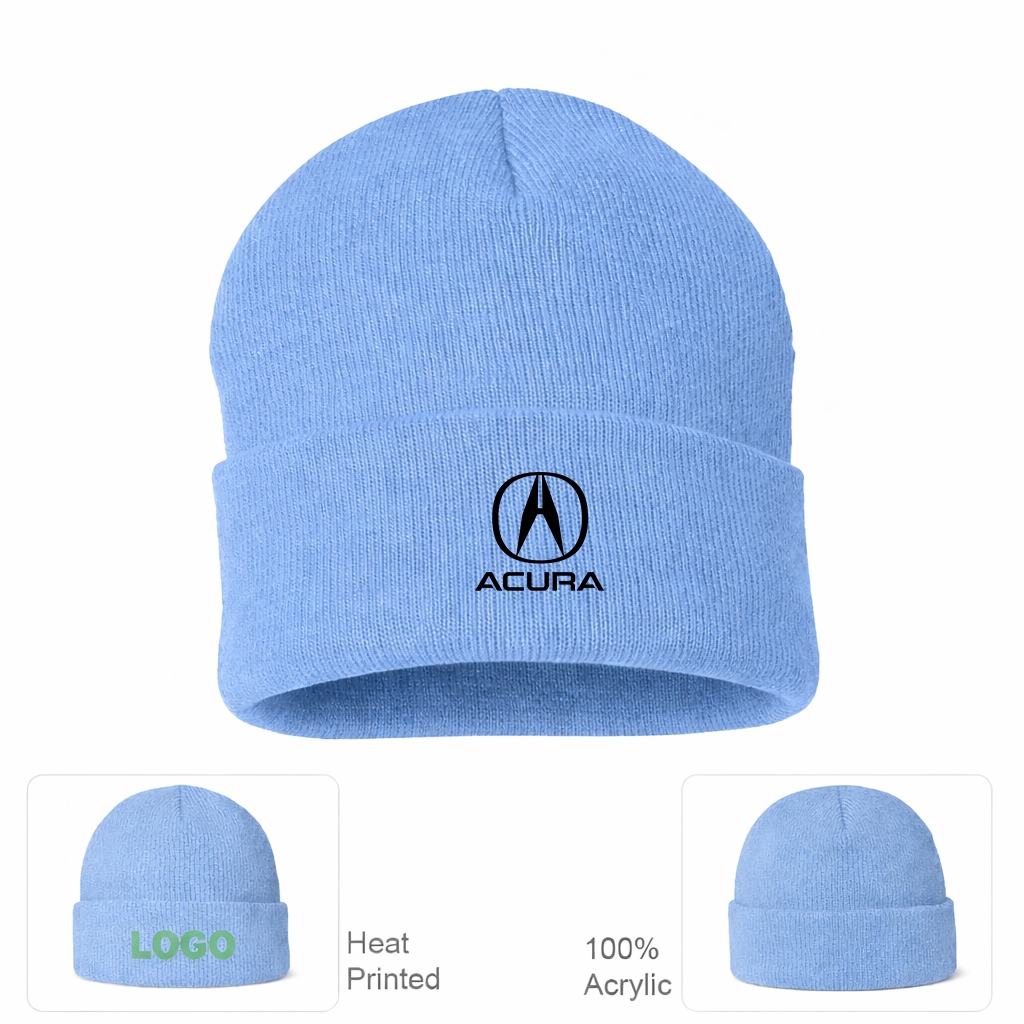 Acura Car Cuffed Beanie Hat