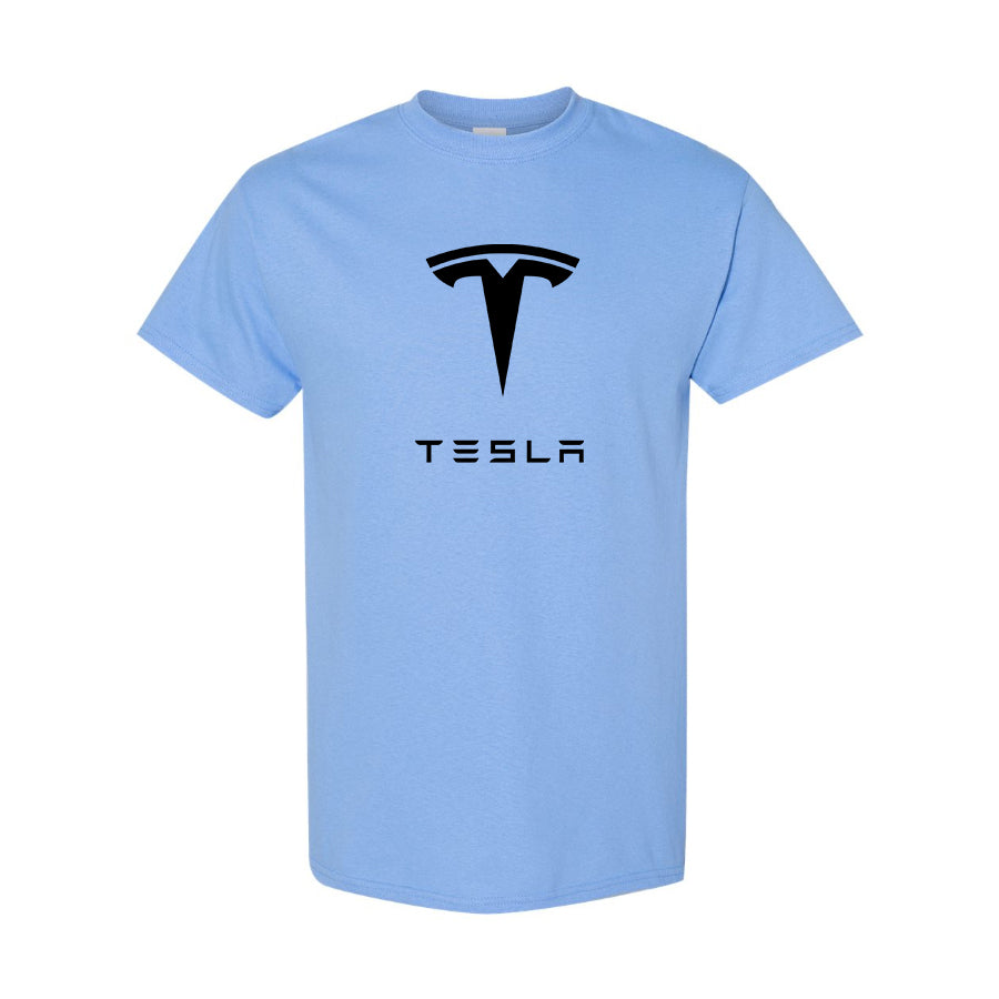 Youth Kids Tesla Motorsports Car Cotton T-Shirt