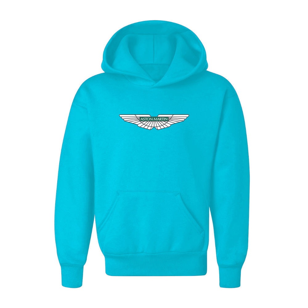 Youth Kids Aston Martin Motorsports Car Pullover Hoodie