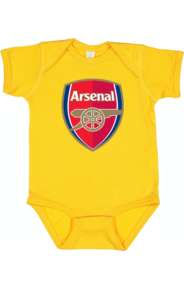 Baby Arsenal Soccer Romper Onesie