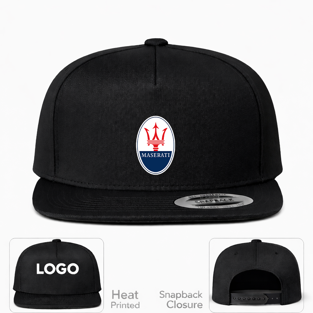 Maserati Car Snapback Hat