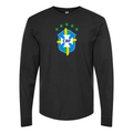 Men's Brazil National Soccer Team Long Sleeve T-Shirt