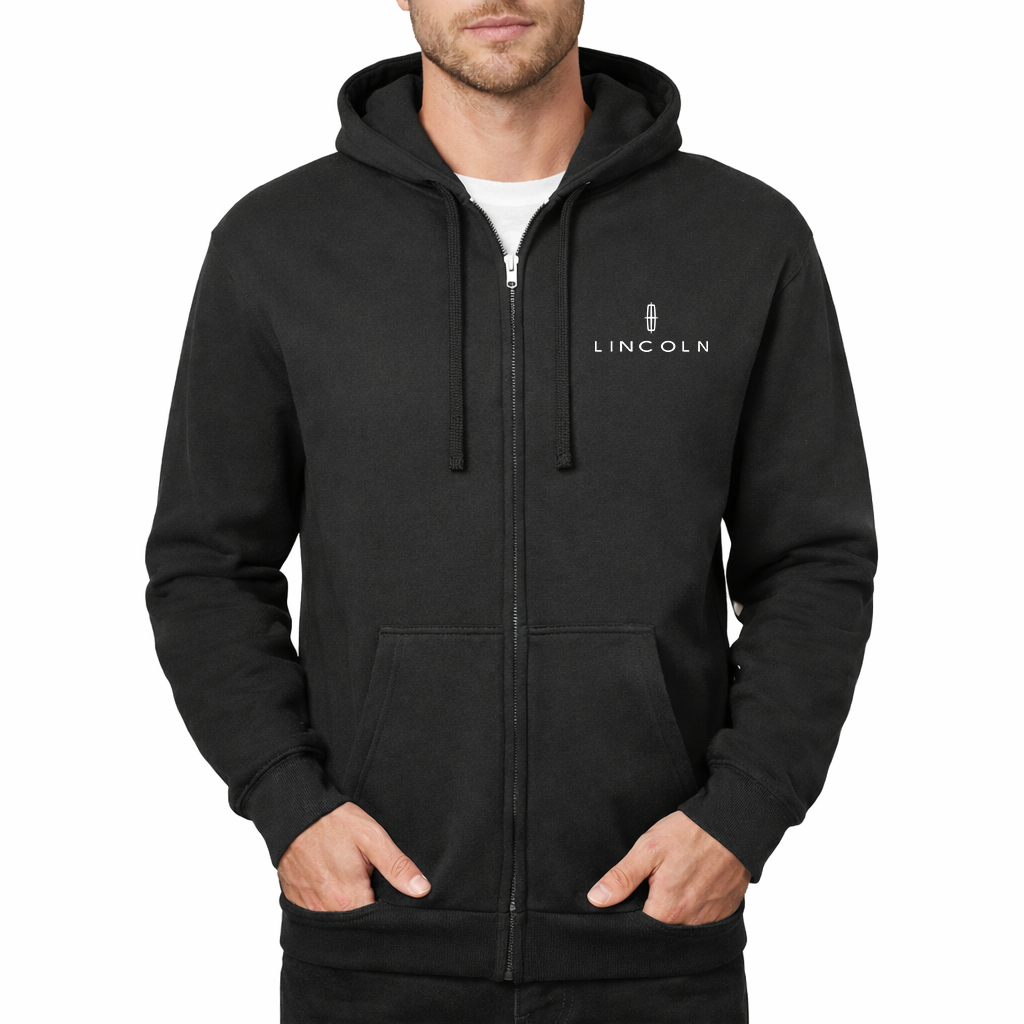 Men’s Lincoln Car Zipper Hoodie