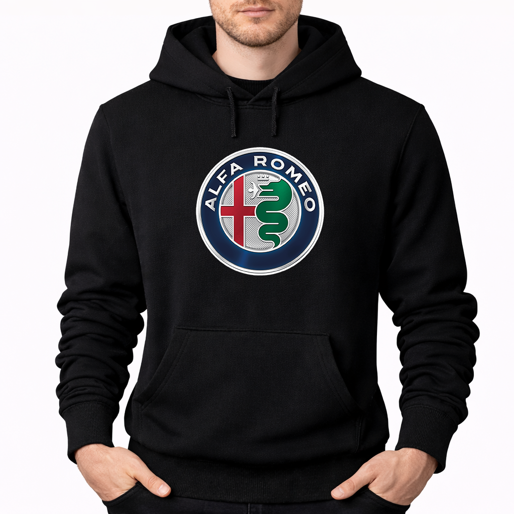 Men's Alfa Romeo Car Pullover Hoodie
