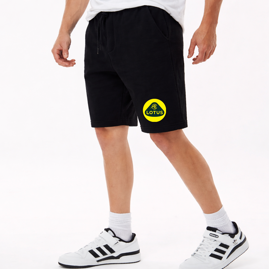 Men's Lotus Car Athletic Fleece Shorts