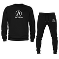 Men’s Acura Car Crewneck Sweatshirt Joggers Suit