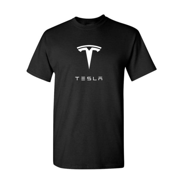 Youth Kids Tesla Motorsports Car Cotton T-Shirt