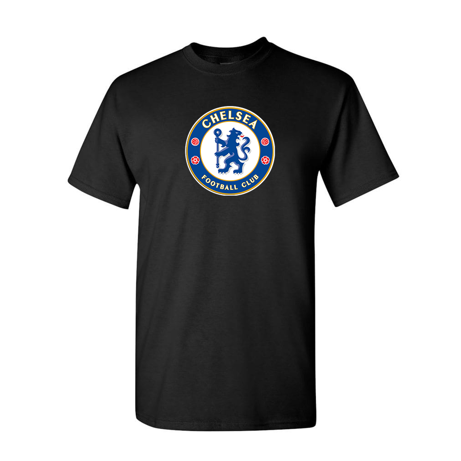 Youth Kids Chelsea Soccer Cotton T-Shirt