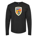 Men's Romania National Soccer Team Long Sleeve T-Shirt