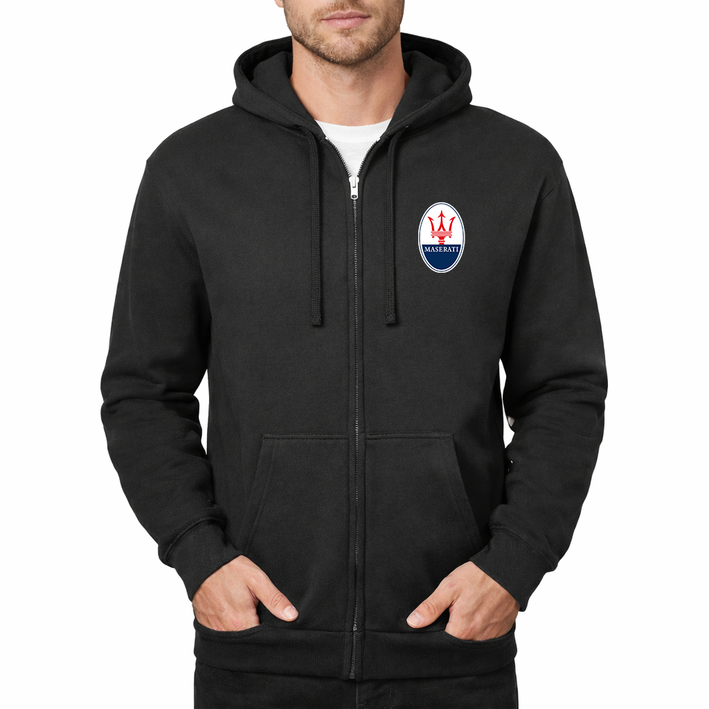 Men’s Maserati Car Zipper Hoodie