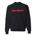Men's Exxon Mobil Gas Station  Crewneck Sweatshirt