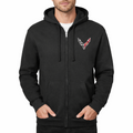 Men's Chevrolet Corvette Car Zipper Hoodie