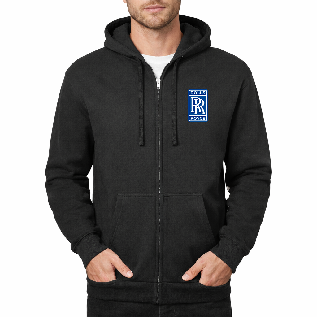 Men’s Rolls Royce Motorsport Car Zipper Hoodie