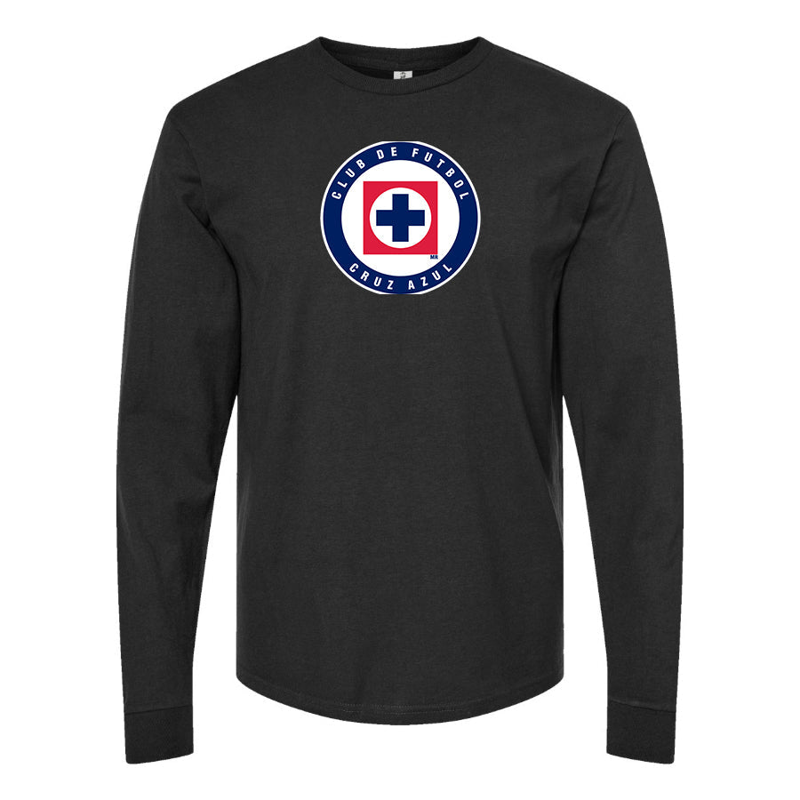 Men's Cruz Azul Football Club Long Sleeve T-Shirt