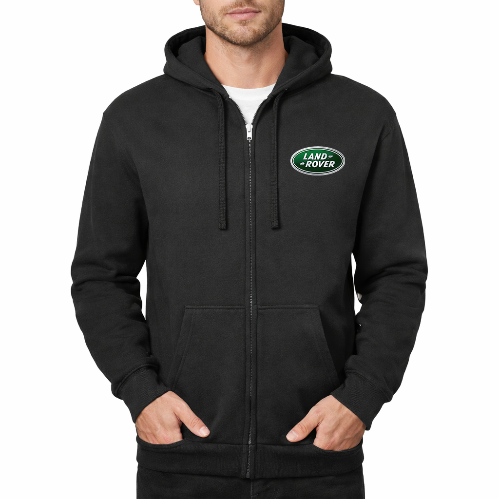 Men’s Land Rover Car Zipper Hoodie