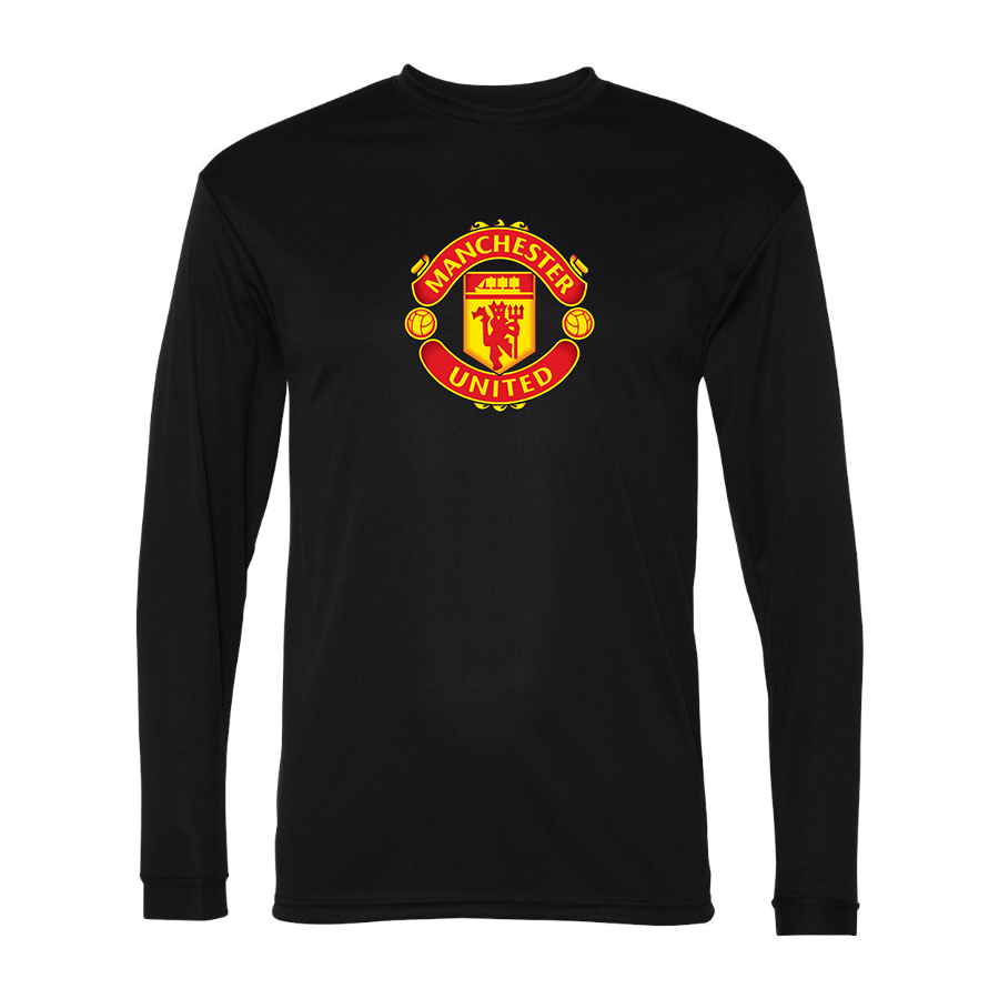 Men’s Manchester United Soccer  -  Performance Long Sleeve T-Shirt