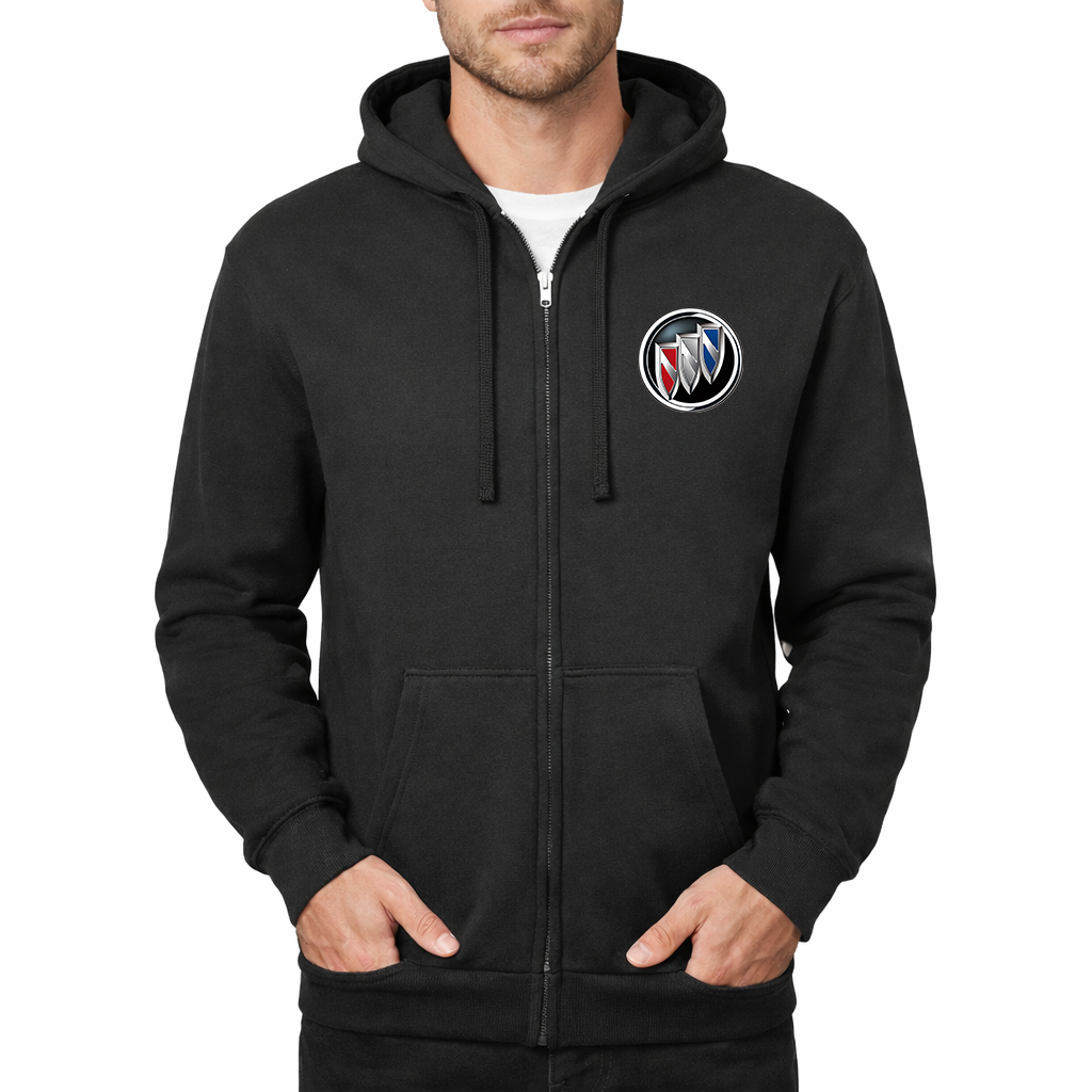 Men’s Buick Motorsports Car Zipper Hoodie