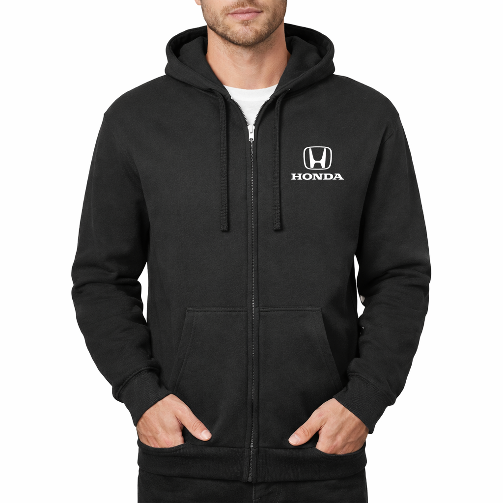 Men’s Honda Motorsport Car Zipper Hoodie