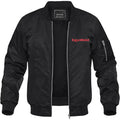 Men's Exxon Mobil Gas Station  Lightweight Bomber Jacket Windbreaker Softshell Varsity Jacket Coat
