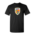 Men's Romania National Soccer Team Cotton T-Shirt