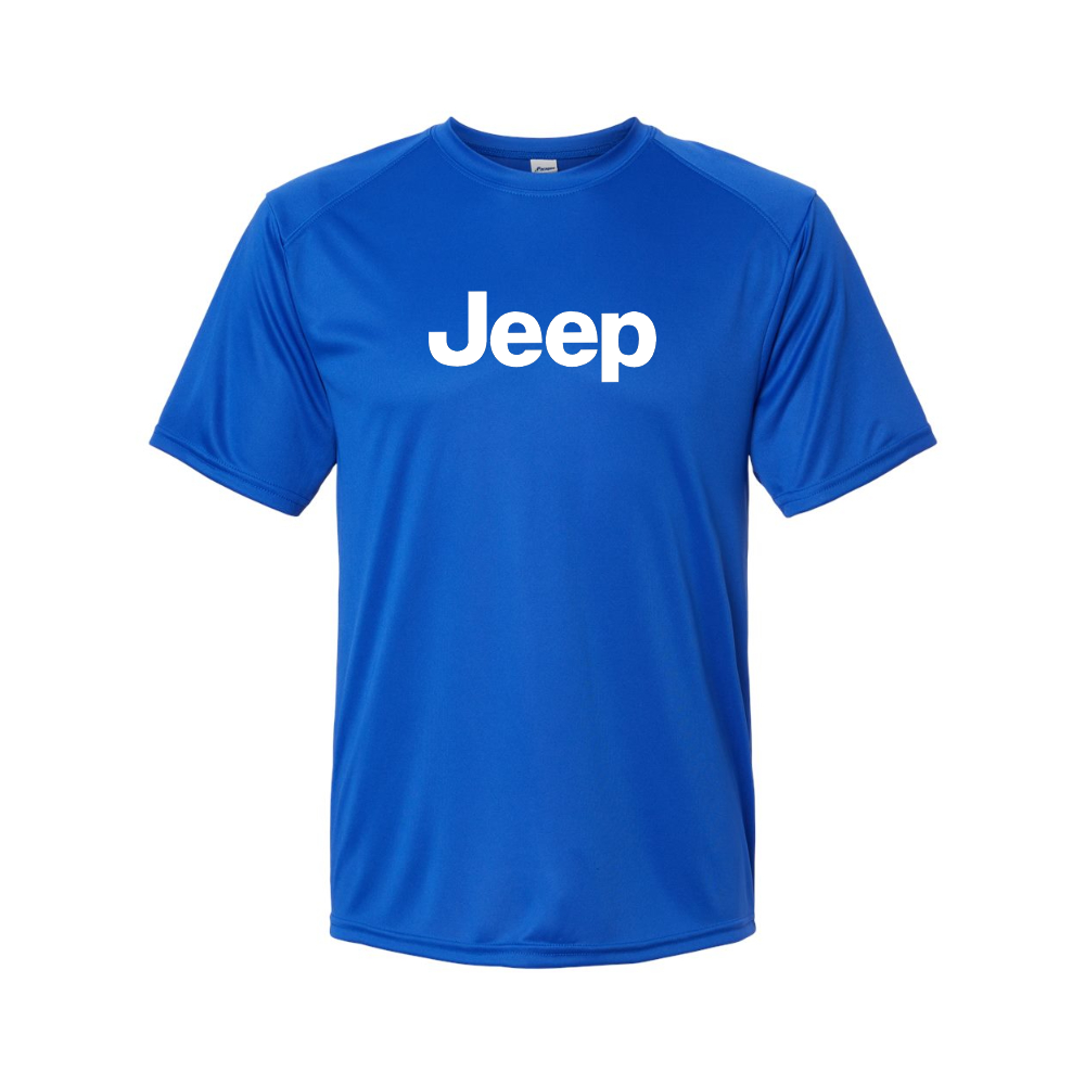 Men’s Jeep Car Polyester T-Shirt