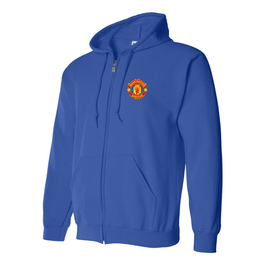 Men’s Manchester United Soccer Zipper Hoodie