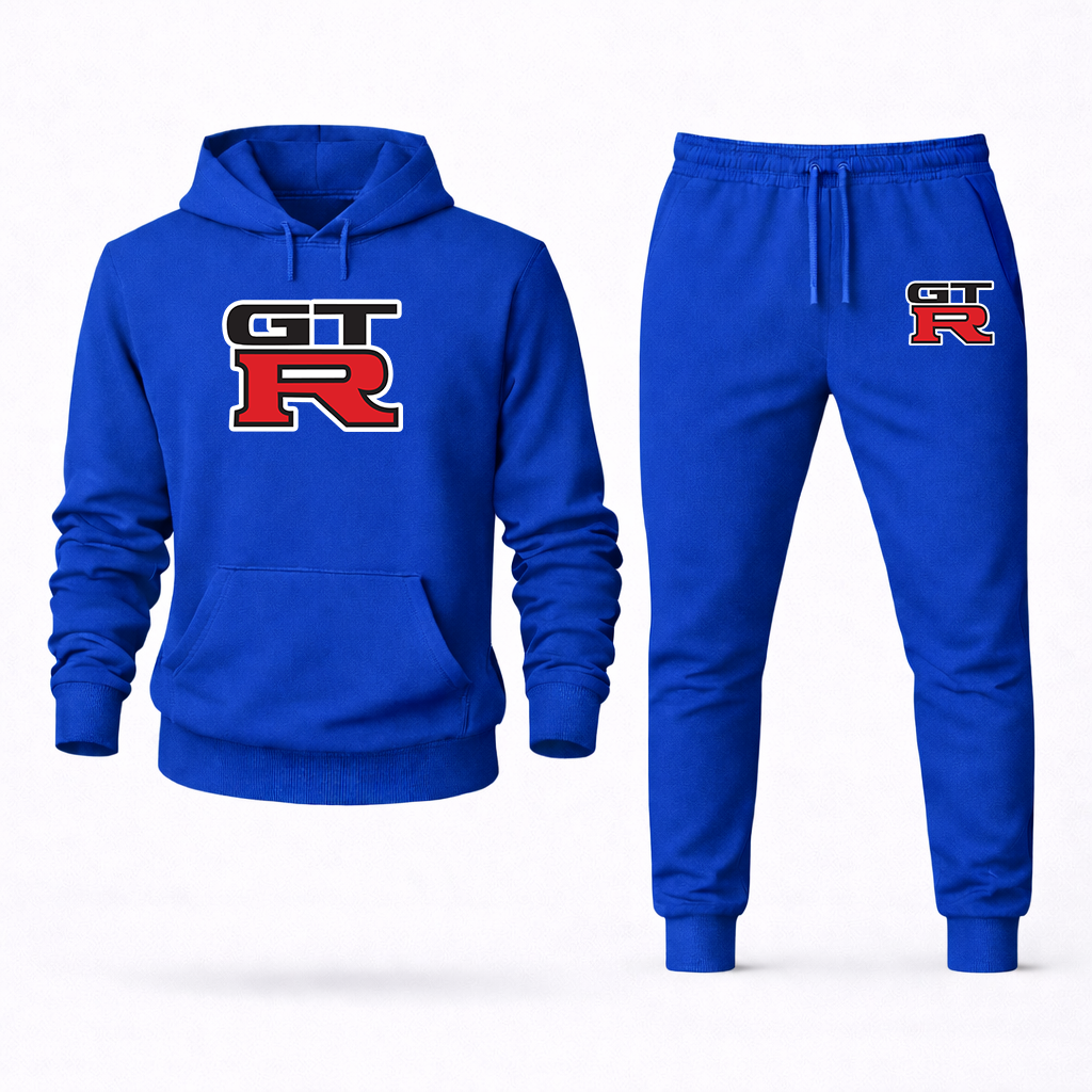Men’s GTR  Car Hoodie Joggers Set