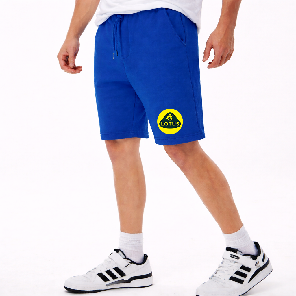 Men's Lotus Car Athletic Fleece Shorts