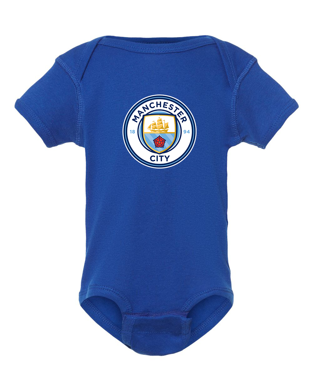 Baby Manchester City Soccer Romper Onesie