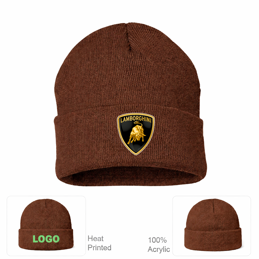 Lamborghini Car Beanie Hat