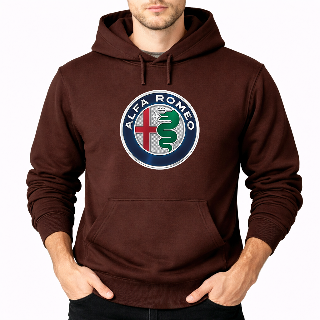 Men's Alfa Romeo Car Pullover Hoodie