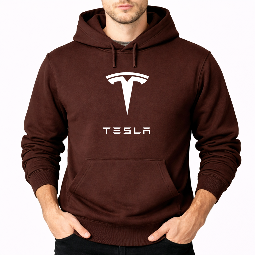 Men’s Tesla Motorsports Car Pullover Hoodie