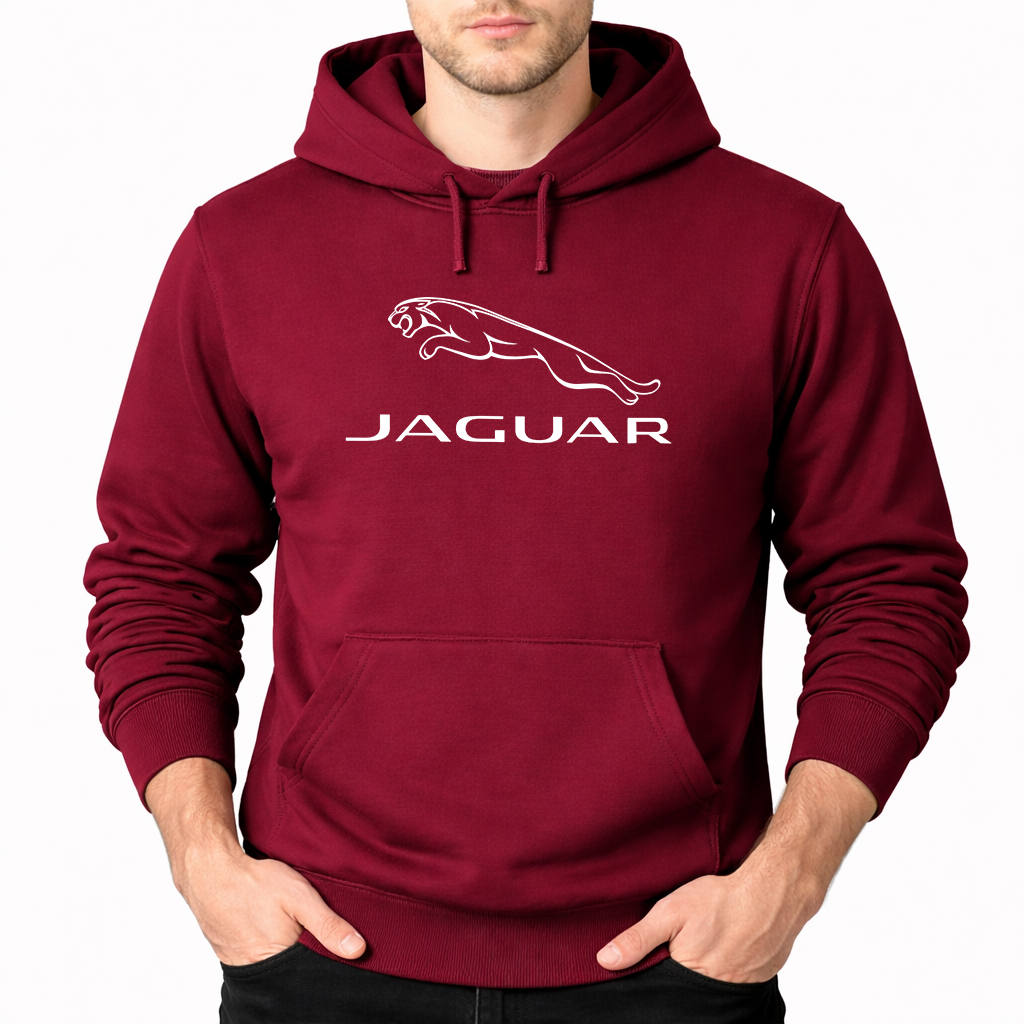 Men’s Jaguar Symbol Car Pullover Hoodie